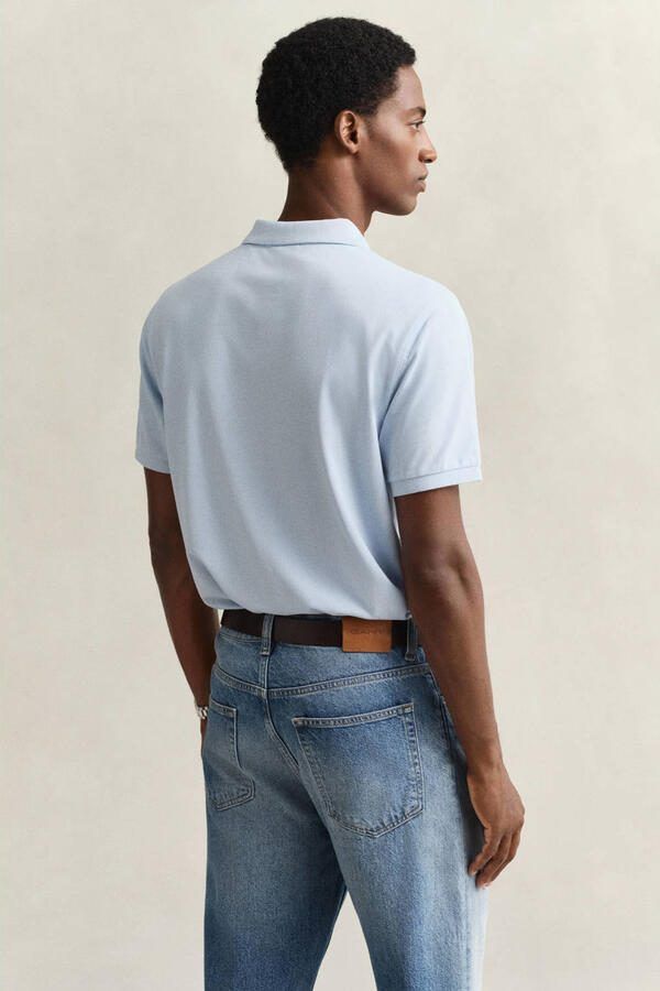 Gant Polo Shirt Korte Mouw Normaal Shield piqué poloshirt - Foto 2