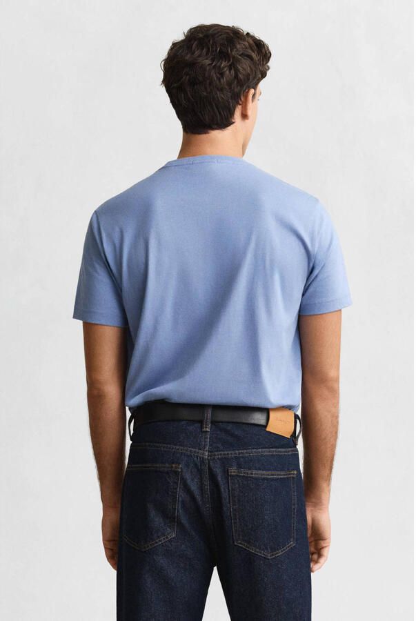Gant T-shirt Korte Mouw Normaal schild T-shirt - Foto 2