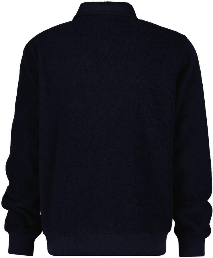 Gant Sweater Halfzip Trui Fleece Navy