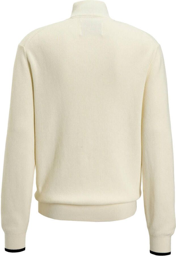 Gant Gebreid jack met structuurmotief - Foto 3