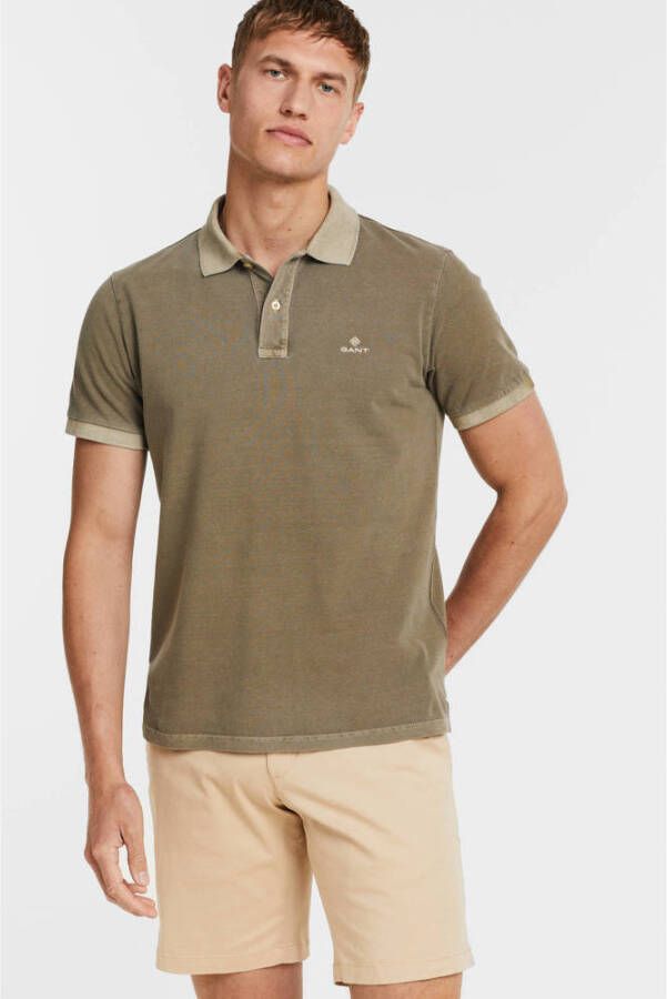 GANT regular fit polo utility green