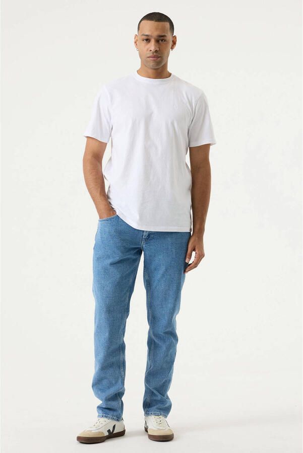 Garcia 611 Russo tapered jeans medium blauw