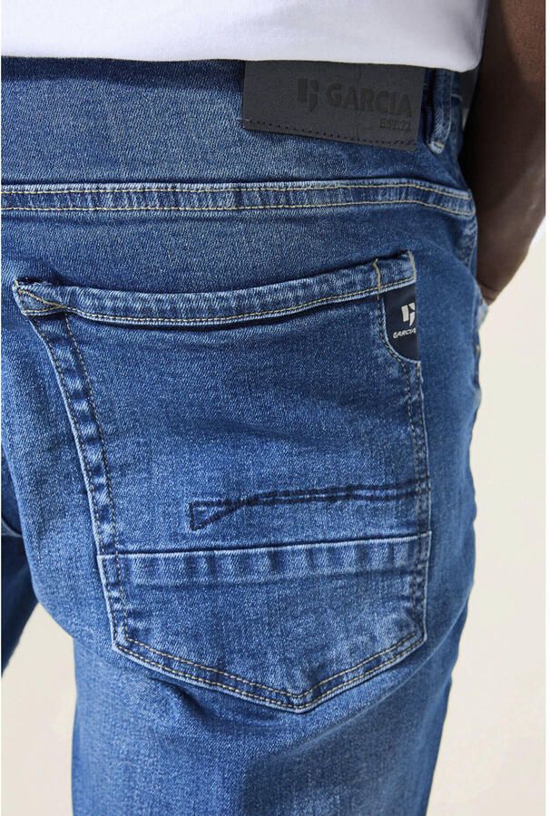 Garcia 611 Russo tapered jeans mediumblauw - Foto 2