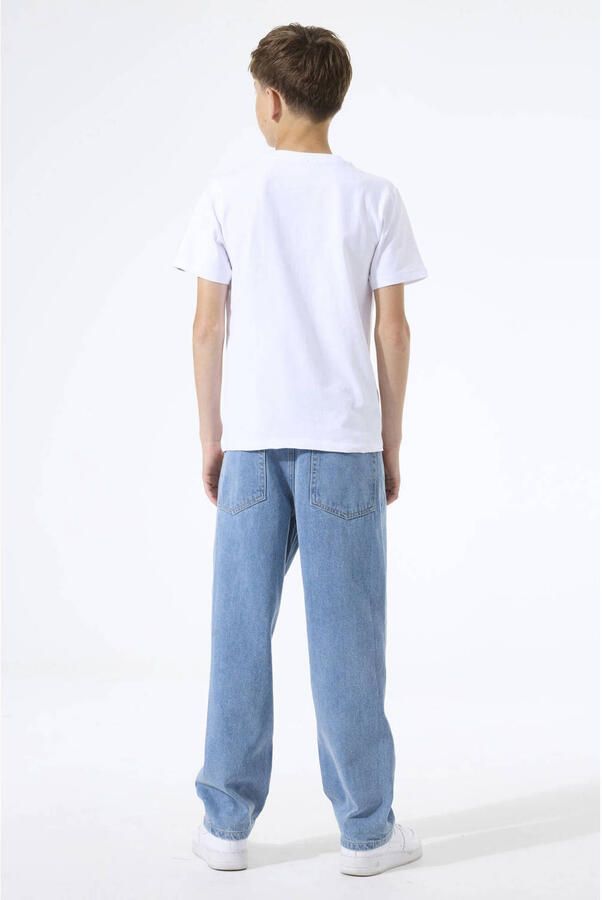 Garcia Straight Fit Jeans met labeldetail - Foto 3