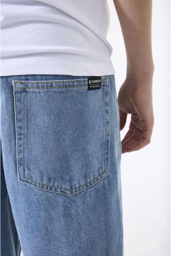 Garcia Straight Fit Jeans met labeldetail - Foto 2