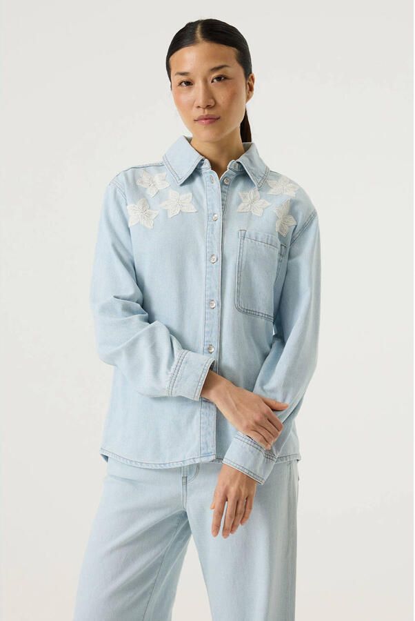 Garcia blouse blauw