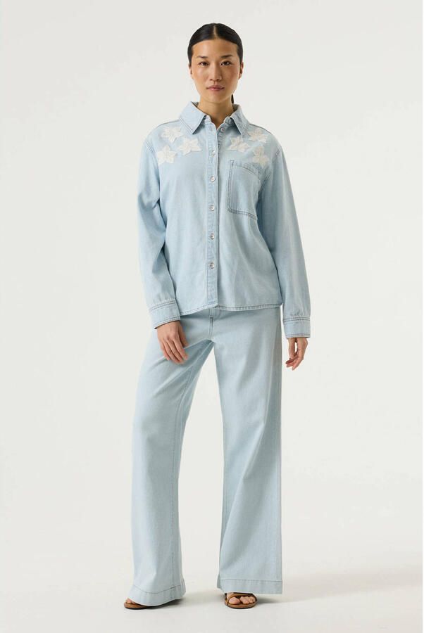 Garcia blouse blauw - Foto 3