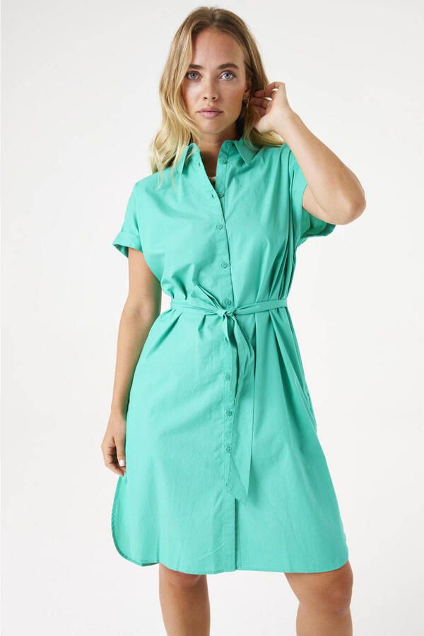 Garcia blousejurk groen