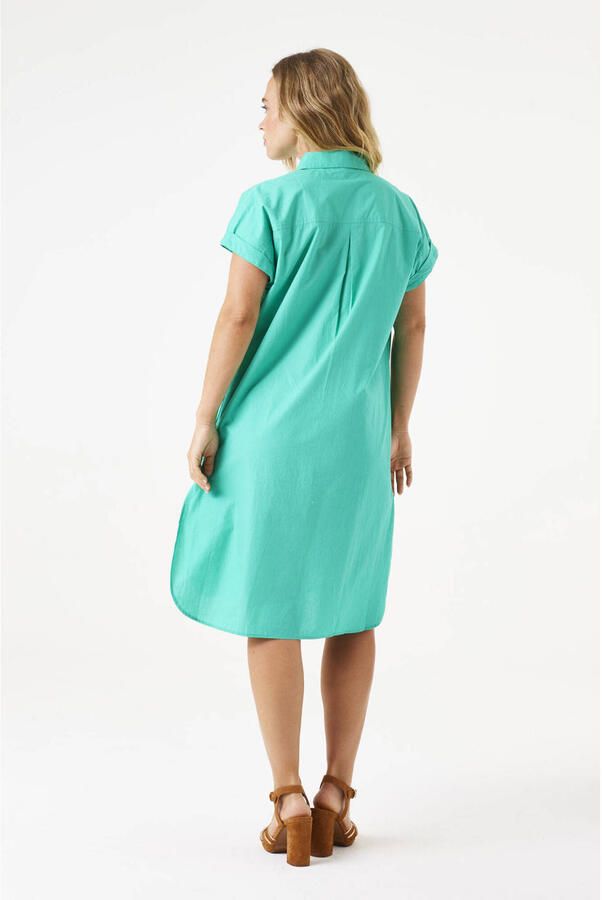 Garcia blousejurk groen - Foto 3