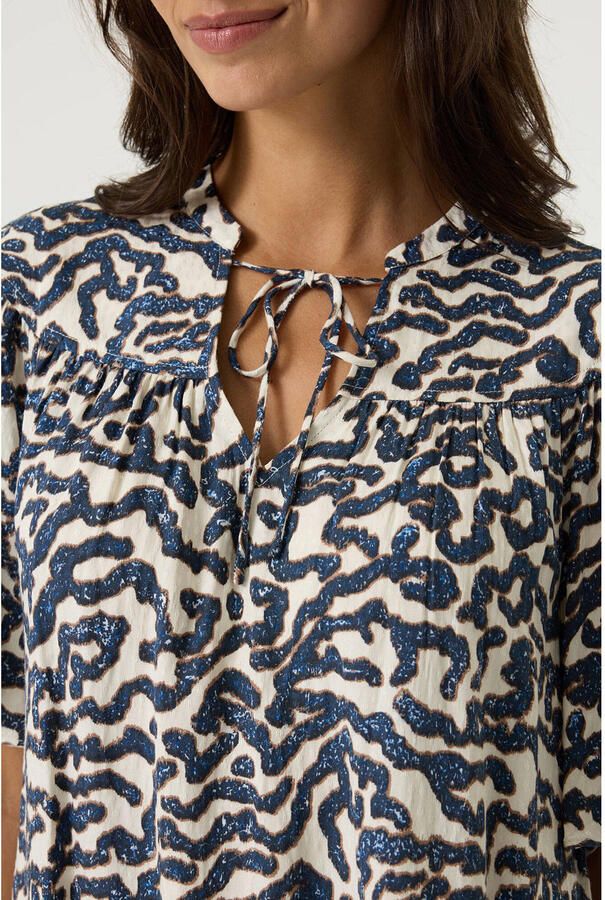 Garcia blousetop blauw - Foto 2
