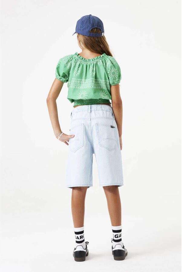 Garcia blousetop groen - Foto 3