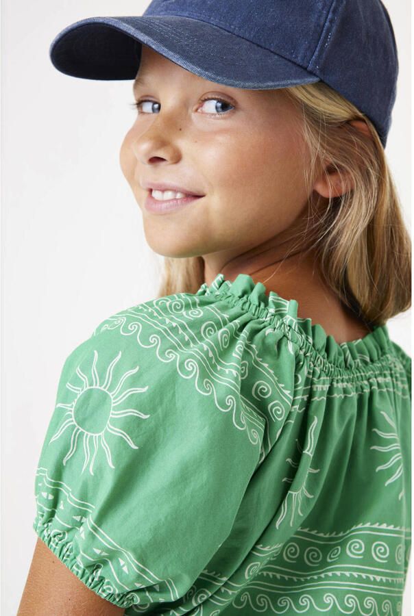 Garcia blousetop groen - Foto 2
