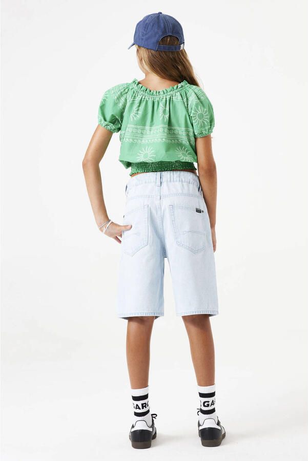 Garcia blousetop groen - Foto 4