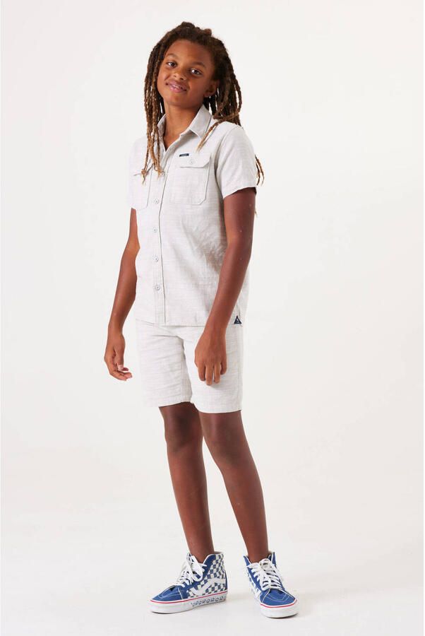 Garcia casual short beige Korte broek Meisjes Katoen Effen 152 - Foto 2