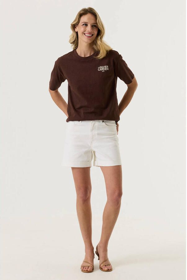 Garcia denim skinny high waist short wit