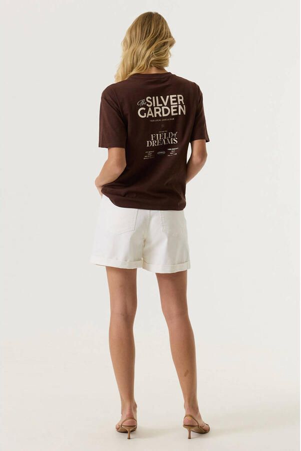 Garcia denim skinny high waist short wit - Foto 2