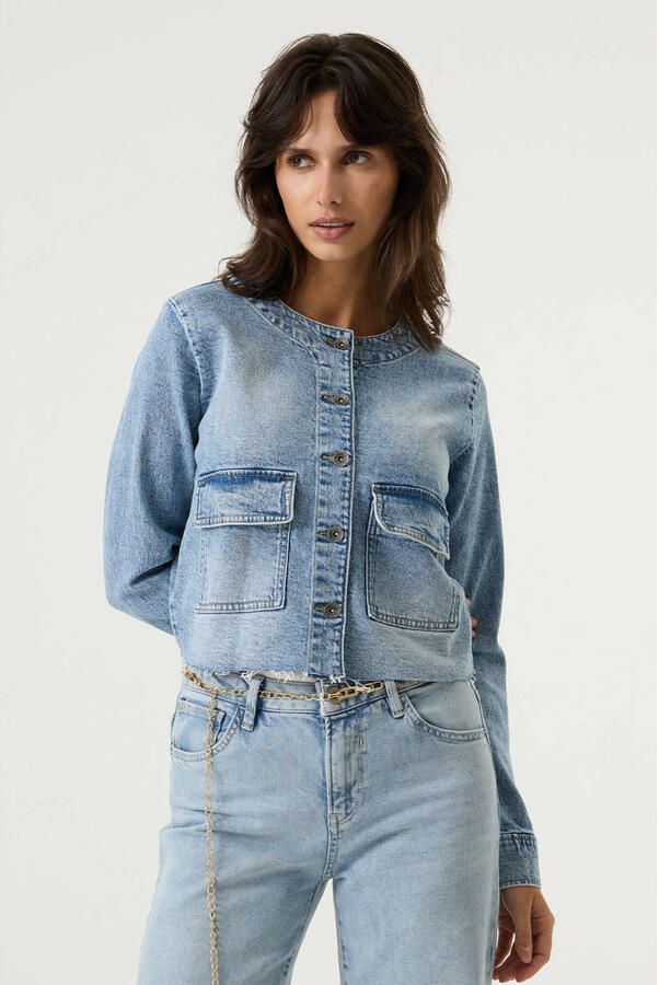 Garcia denim spijkerjas medium blue denim