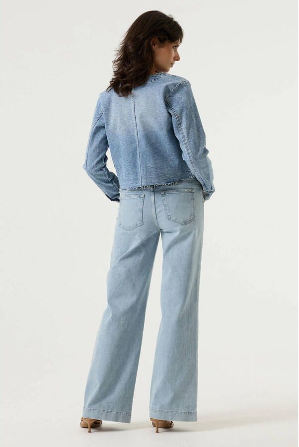Garcia denim spijkerjas medium blue denim - Foto 3