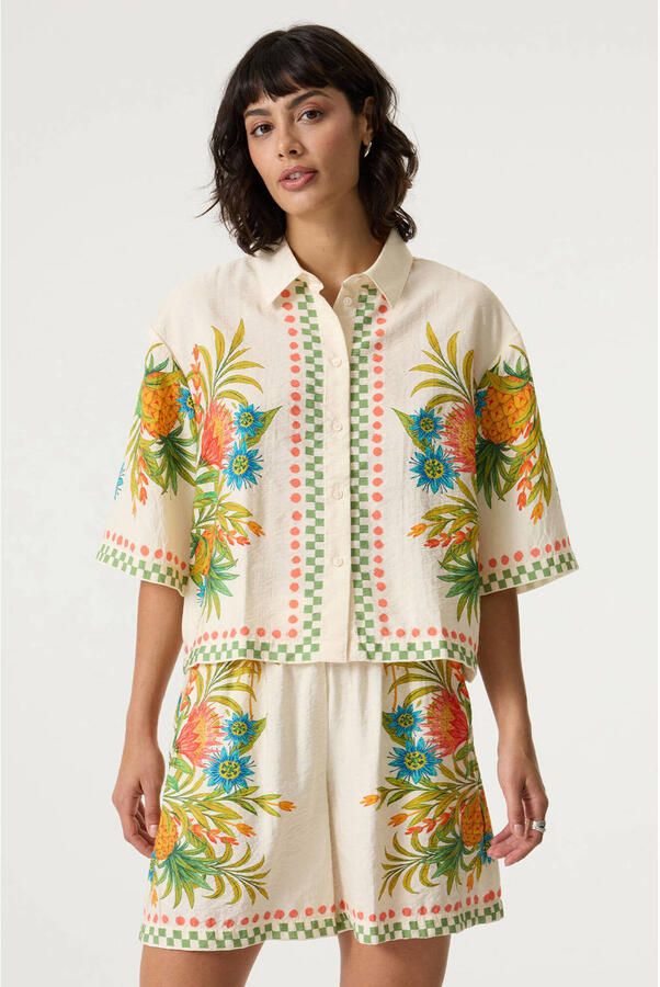 Garcia gebloemde blouse multi