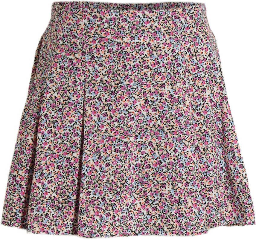 Garcia gebloemde rok roze Meisjes Viscose Bloemen 128 134