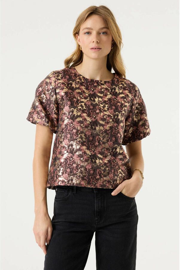 Garcia gebloemde top roze