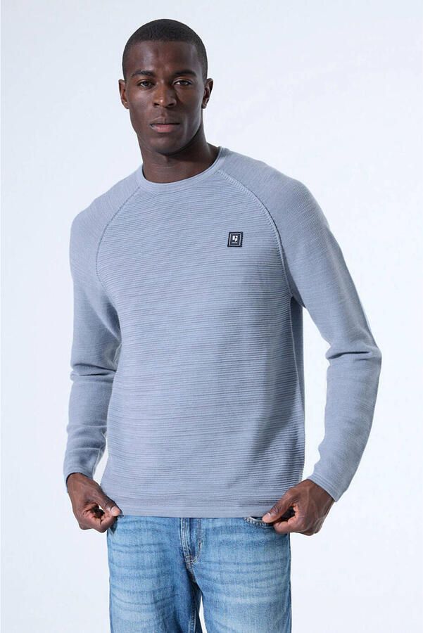 Garcia gebreide trui lichtblauw - Foto 2