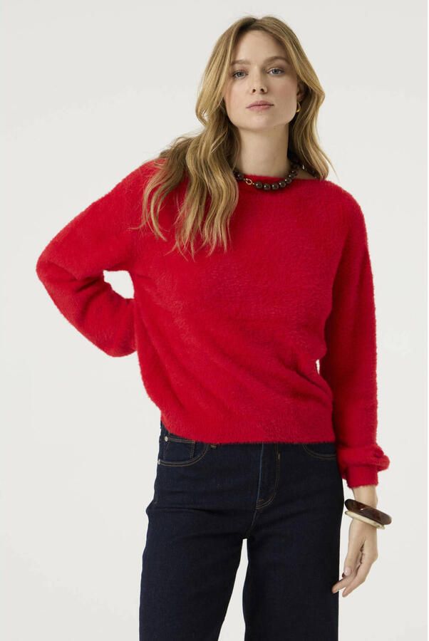 Garcia gebreide trui rood
