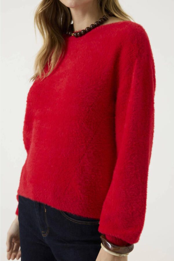 Garcia gebreide trui rood - Foto 2