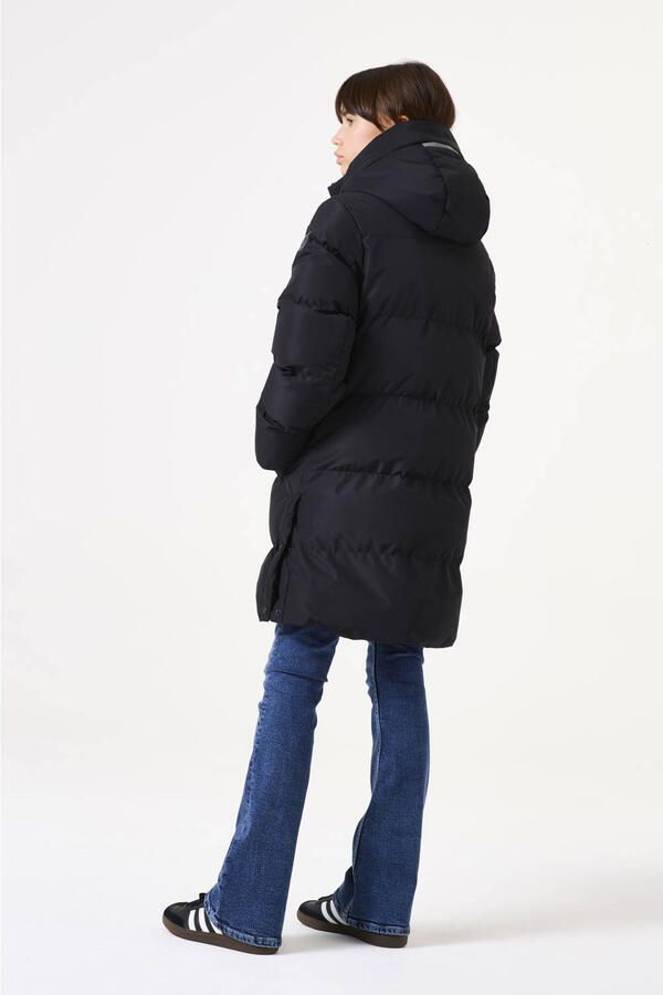 Garcia Regular fit winterjack in doorgestikte look met logo-applicatie - Foto 2