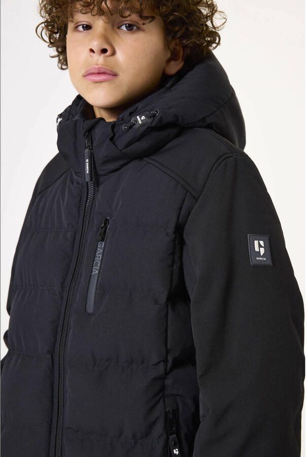 Garcia gewatteerde jas zwart