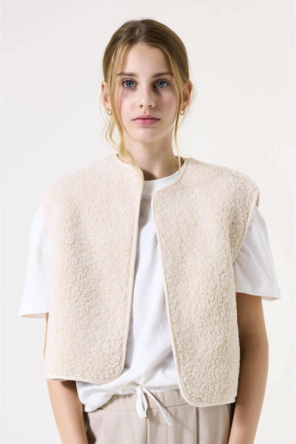 Garcia Regular fit gilet van teddybont met all-over dierenprint - Foto 3