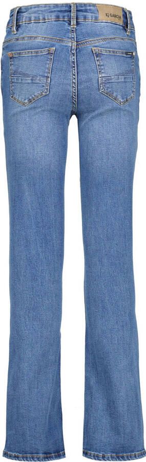 Garcia high waist flared jeans 575 medium used Blauw Meisjes Denim Effen 128 - Foto 2