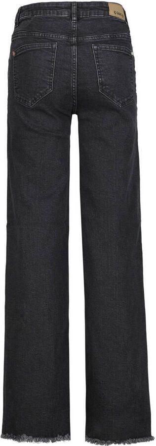 Garcia high waist loose fit jeans Annemay dark used Zwart Meisjes Denim 128 - Foto 3