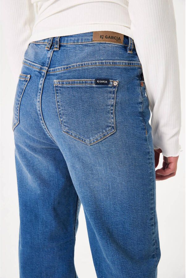 Garcia Wijd uitlopende jeans Ilvy voor meisjes met wijde pijpen - Foto 3