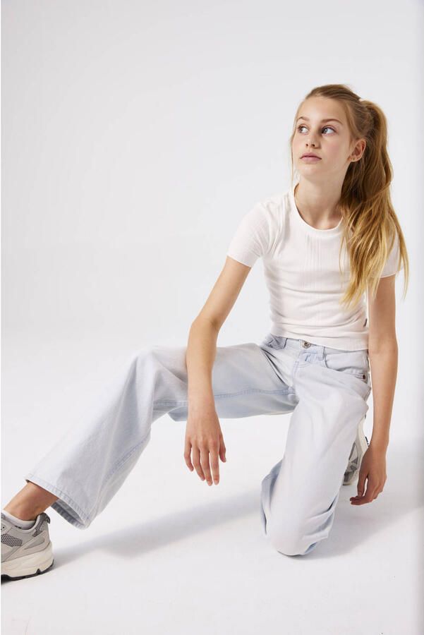Garcia Wijd uitlopende jeans Ilvy voor meisjes met wijde pijpen - Foto 2