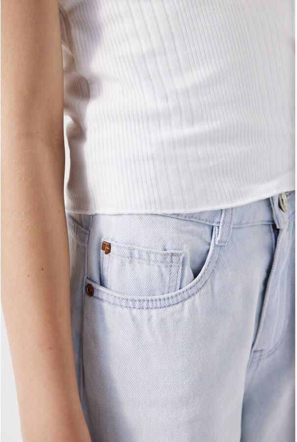 Garcia Wijd uitlopende jeans Ilvy voor meisjes met wijde pijpen