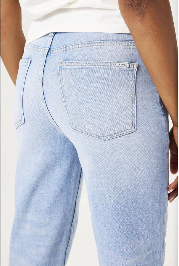 Garcia high waist slim fit jeans light blue denim - Foto 2