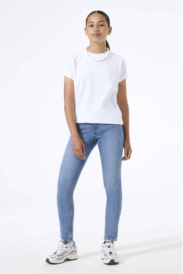 Garcia high waist slim fit jeans medium blue denim