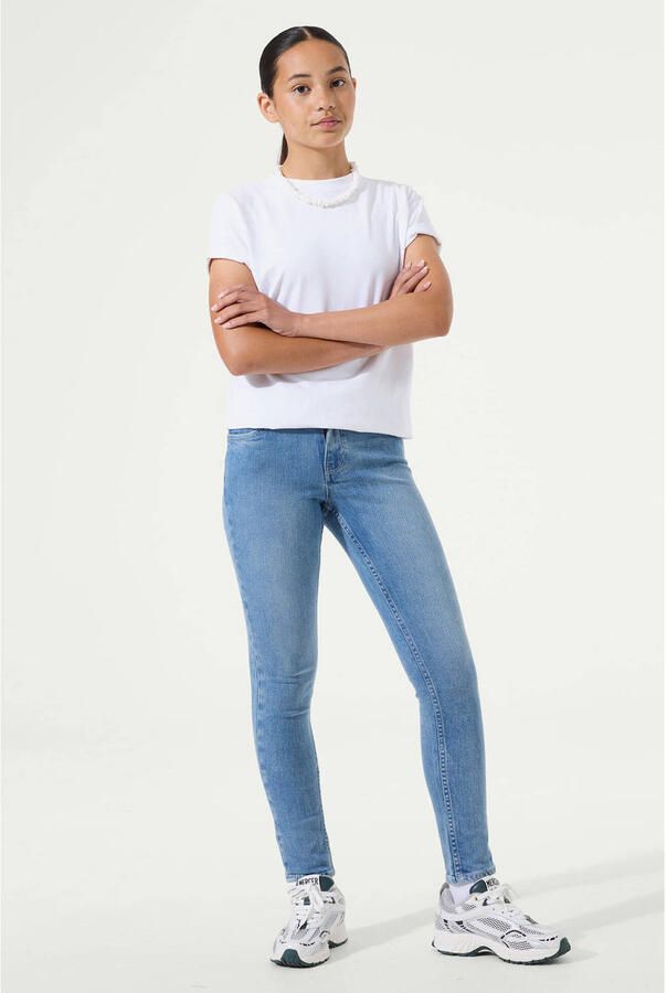 Garcia high waist slim fit jeans medium blue denim - Foto 2