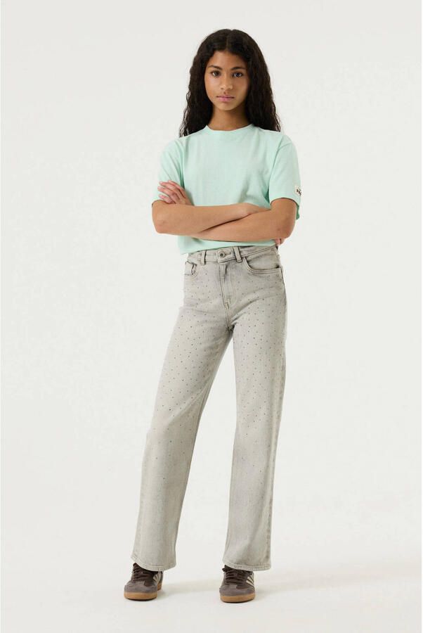 Garcia high waist straight leg jeans grey denim - Foto 2
