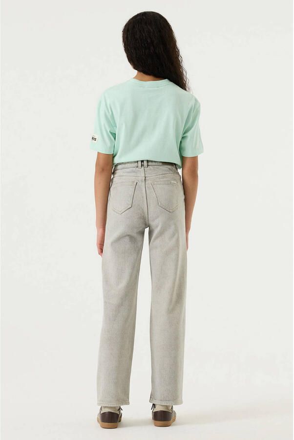 Garcia high waist straight leg jeans grey denim - Foto 3
