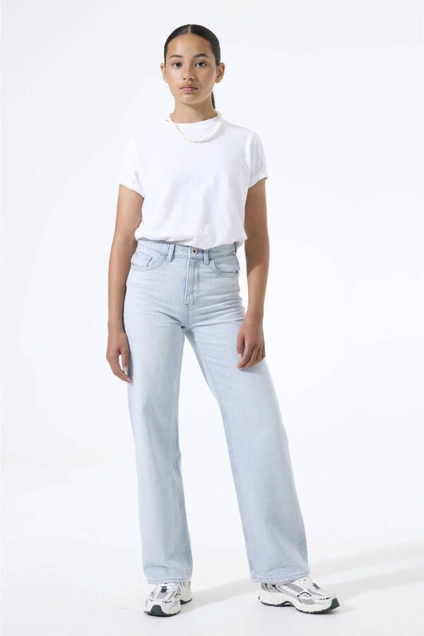 Garcia straight fit jeans met knoopsluiting model 'Ilvy'