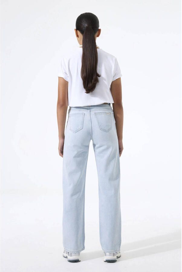 Garcia straight fit jeans met knoopsluiting model 'Ilvy' - Foto 2