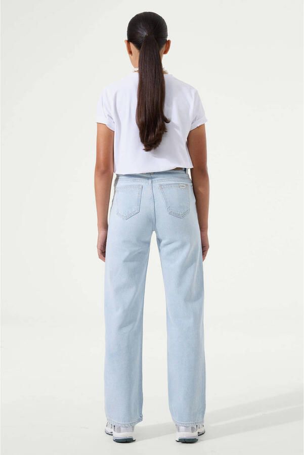 Garcia straight fit jeans met knoopsluiting model 'Ilvy' - Foto 3