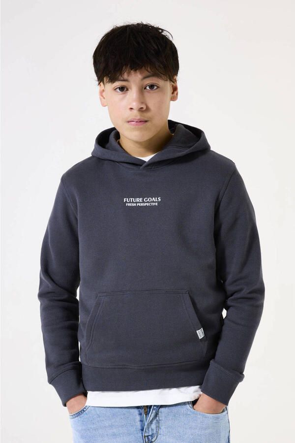 Garcia Regular fit hoodie met kangoeroezak - Foto 3