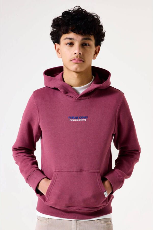 Garcia Regular fit hoodie met kangoeroezak - Foto 3