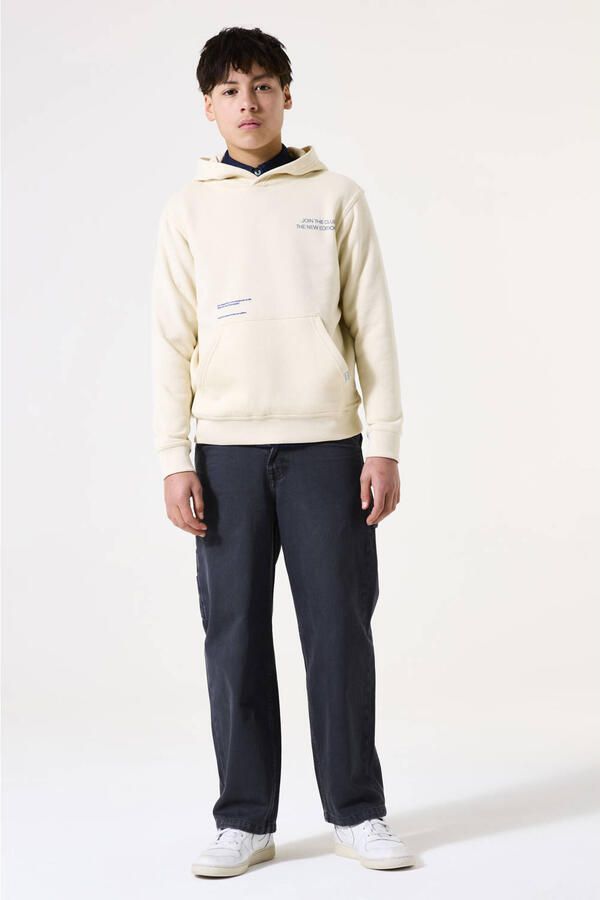 Garcia Regular fit hoodie met logopatch