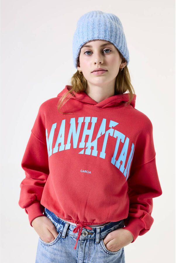 Garcia Regular fit hoodie met logoprint - Foto 3