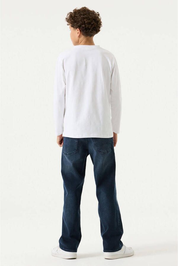 Garcia Ilyano straight leg jeans donkerblauw - Foto 2