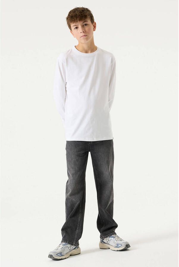 Garcia Ilyano straight leg jeans zwart